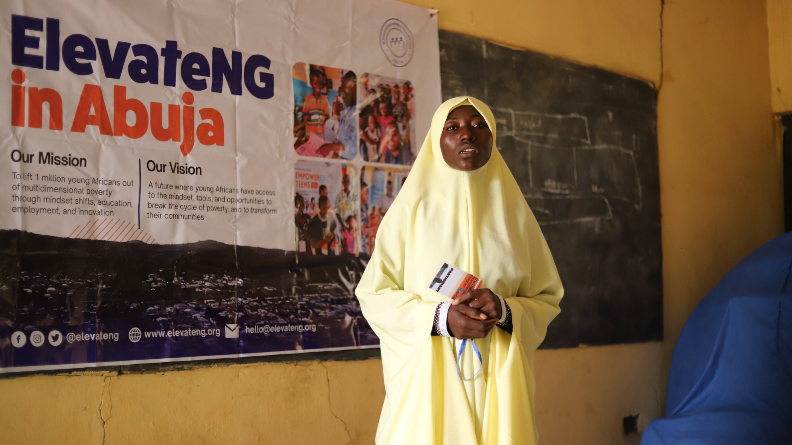 Participant presenting