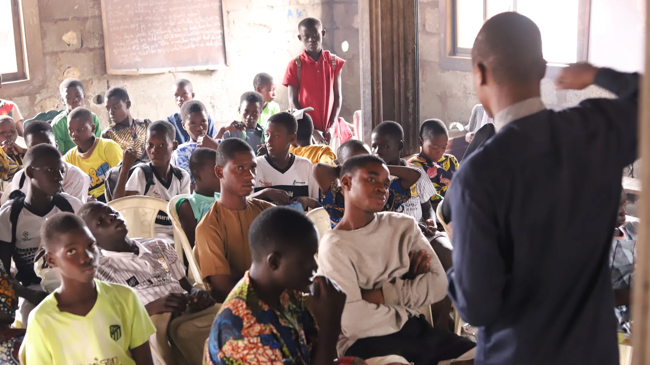 Teenagers in an EmpowerED learning session